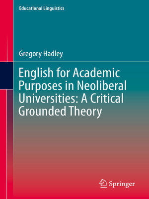 cover image of English for Academic Purposes in Neoliberal Universities